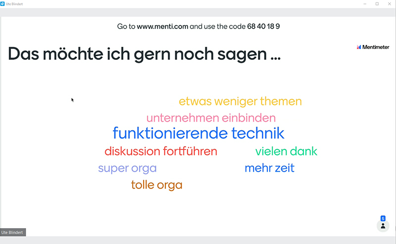 Feedback aus Mentimeter zum BarCamp Feedback aus Mentimeter zum BarCamp