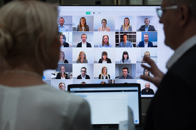 Onlinekonfernz mit alfaview zum DWT 2021