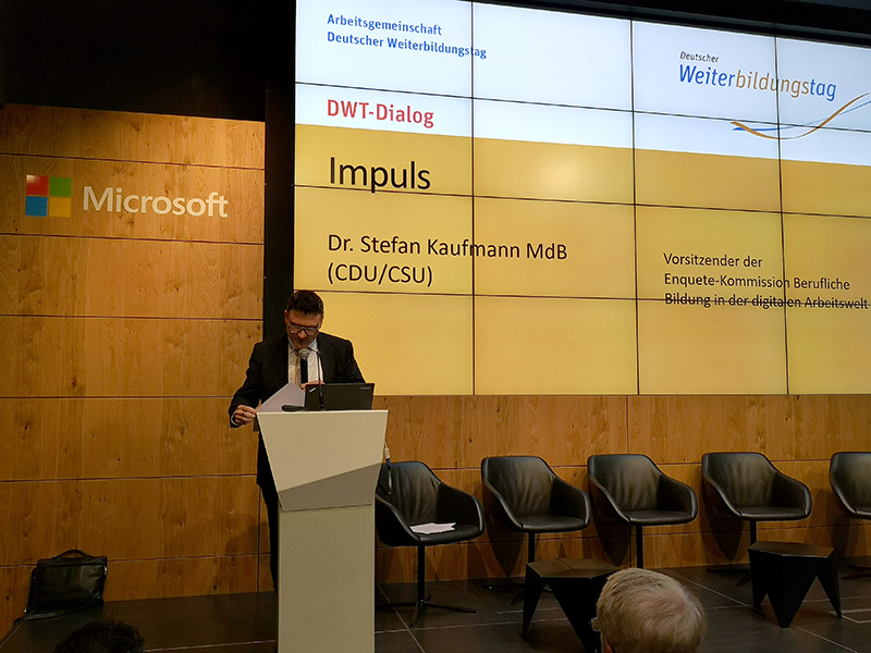 Dr. Stefan Kaufmann MdB (CDU/CSU), Vorsitzender der Enquete-Kommission