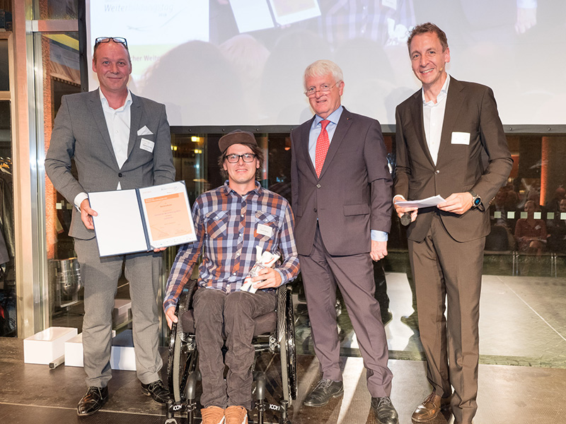 Preisverleihung 2018 an David Lebuser