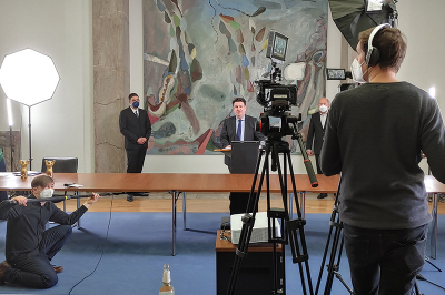 Aufzeichnung der Ehrung von Vorbildern der Weiterbildung im BMAS