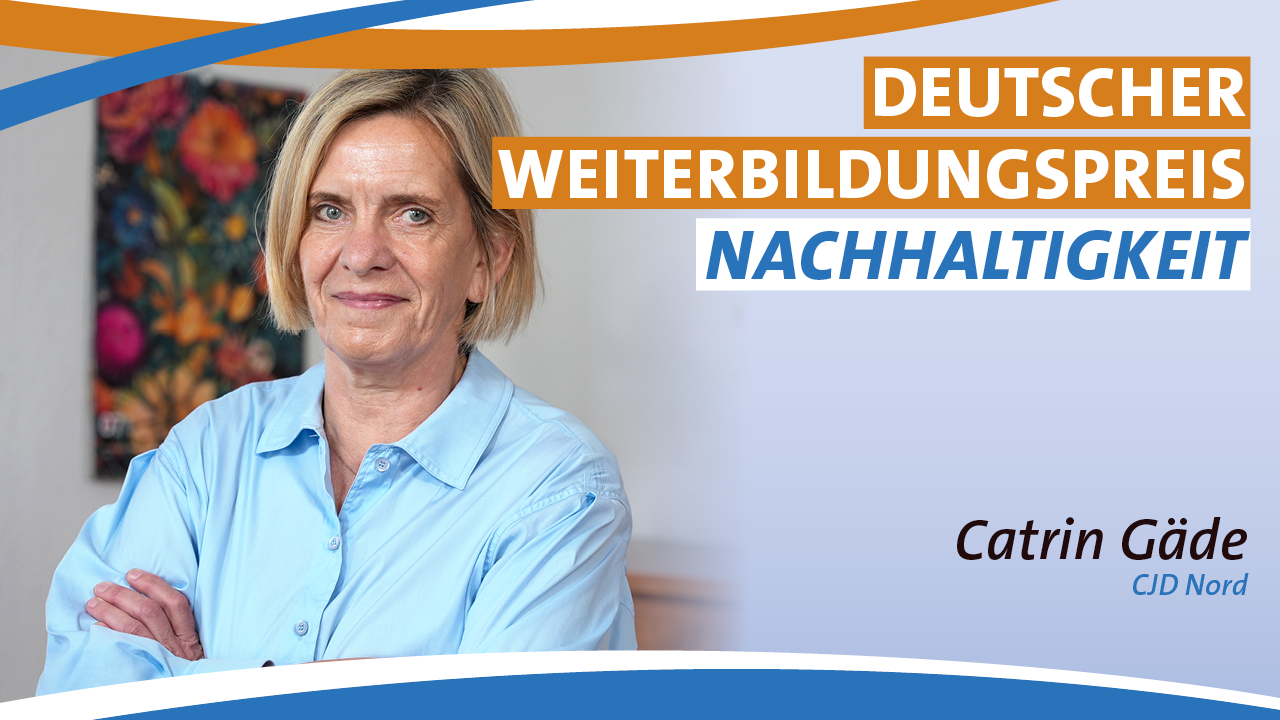 Catrin Gäde Deutscher Weiterbildungspreis 2025 – Kategorie Nachhaltigkeit