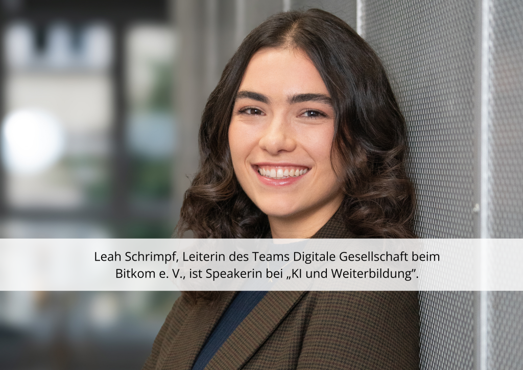 Leah Schrimpf ist Speakerin bei „KI und Weiterbildung“